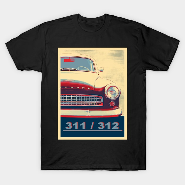 wartburg 311 - 312 T-Shirt by hottehue